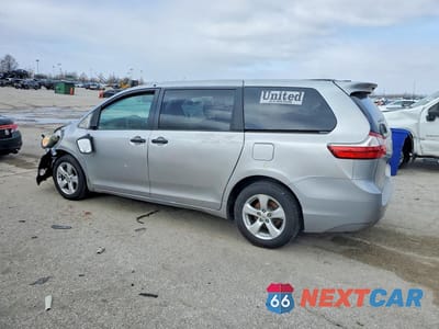Drugie zdjęcie samochodu z przodu: 2016 TOYOTA SIENNA L 7-PASSENGER VIN:5TDZK3DC6GS723172 - miniatura