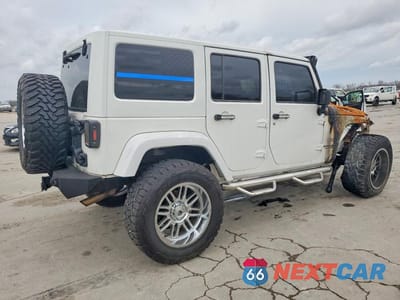 Trzecie zdjęcie samochodu z tyłu: 2013 JEEP WRANGLER UNLIMITED SAHARA VIN:1C4BJWEG5DL554329 - miniatura