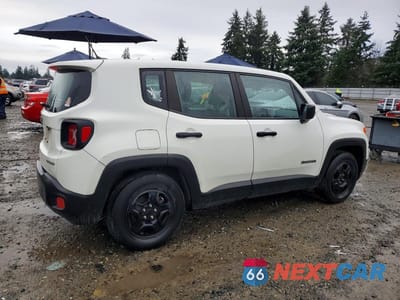 Trzecie zdjęcie samochodu z tyłu: 2017 JEEP RENEGADE SPORT VIN:ZACCJAAB3HPF32008 - miniatura
