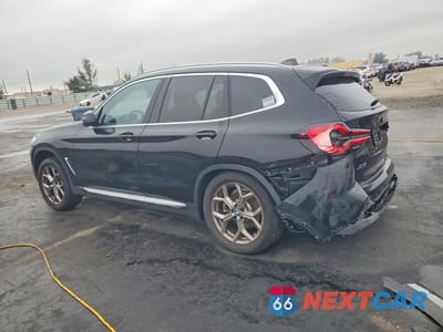 Drugie zdjęcie samochodu z przodu: 2022 BMW X3 SDRIVE30I VIN:5UX43DP09N9K48108 - miniatura