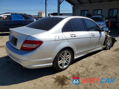 Trzecie zdjęcie samochodu z tyłu: 2008 MERCEDES-BENZ C 350 VIN:WDDGF56X48F017350 - miniatura
