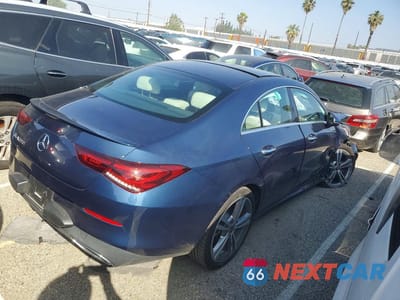 Trzecie zdjęcie samochodu z tyłu: 2021 MERCEDES-BENZ CLA 250 VIN:W1K5J4GB5MN180950 - miniatura