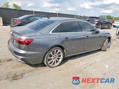 Trzecie zdjęcie samochodu z tyłu: 2021 AUDI A4 PREMIUM PLUS 45 VIN:WAUEAAF42MN010831 - miniatura