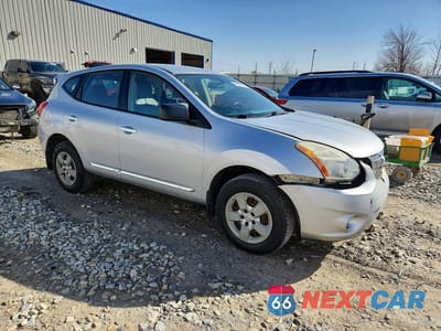 Czwarte zdjęcie samochodu z boku: 2012 NISSAN ROGUE S VIN:JN8AS5MV8CW386223 - miniatura