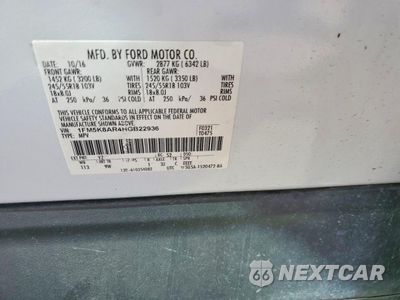 Zdjęcie 12 z 12 samochodu: 2017 FORD EXPLORER POLICE INTERCEPTOR VIN:1FM5K8AR4HGB22936 - miniatura