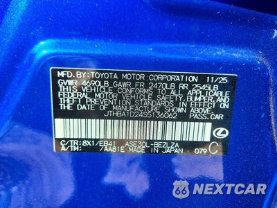 Zdjęcie 12 z 12 samochodu: 2025 LEXUS IS 300 F SPORT DESIGN VIN:JTHBA1D24S5136062 - miniatura
