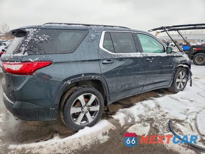 Trzecie zdjęcie samochodu z tyłu: 2020 CHEV TRAVERSE LT VIN:1GNEVHKW7LJ228543 - miniatura