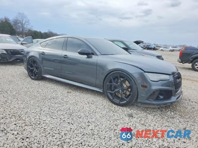 Czwarte zdjęcie samochodu z boku: 2016 AUDI RS7 VIN:WUAW2AFC0GN902935 - miniatura