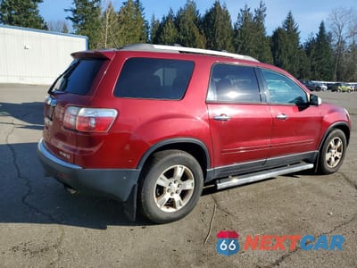 Trzecie zdjęcie samochodu z tyłu: 2011 GMC ACADIA SLE VIN:1GKKVNED9BJ194841 - miniatura