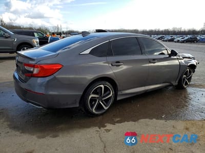 Trzecie zdjęcie samochodu z tyłu: 2020 HONDA ACCORD LX VIN:1HGCV1F12LA109791 - miniatura