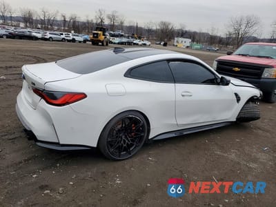 Trzecie zdjęcie samochodu z tyłu: 2023 BMW M4 COMPETITION VIN:WBS33AZ07PCM46743 - miniatura