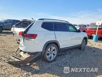 Trzecie zdjęcie samochodu z tyłu: 2022 VOLKSWAGEN ATLAS SE VIN:1V2WR2CA5NC537905 - miniatura