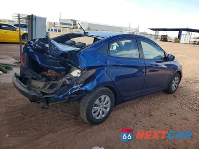 Trzecie zdjęcie samochodu z tyłu: 2015 HYUNDAI ACCENT GLS VIN:KMHCT4AE9FU925475 - miniatura