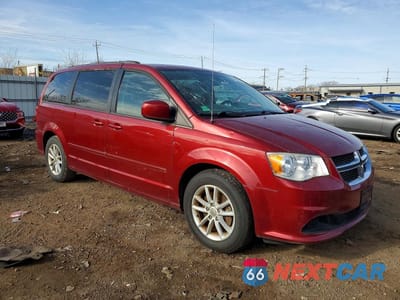 Czwarte zdjęcie samochodu z boku: 2015 DODGE GRAND CARAVAN SXT VIN:2C4RDGCG6FR509621 - miniatura