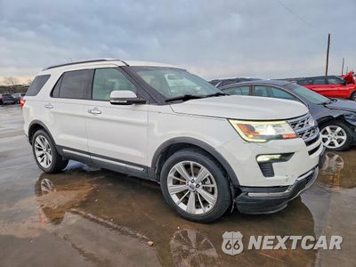 Czwarte zdjęcie samochodu z boku: 2019 FORD EXPLORER LIMITED VIN:1FM5K7F83KGA97433 - miniatura