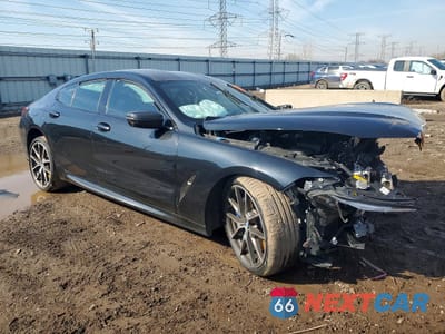 Czwarte zdjęcie samochodu z boku: 2020 BMW M850XI VIN:WBAGV8C06LCE23078 - miniatura