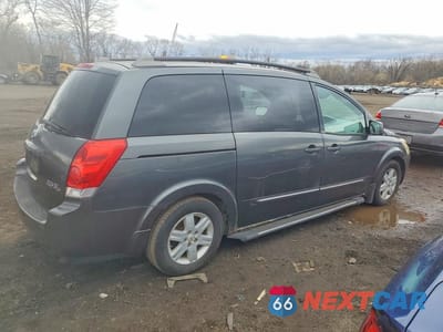 Trzecie zdjęcie samochodu z tyłu: 2006 NISSAN QUEST 3.5 VIN:5N1BV28U66N112483 - miniatura
