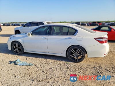 Drugie zdjęcie samochodu z przodu: 2017 HONDA ACCORD TOURING VIN:1HGCR3F96HA030315 - miniatura