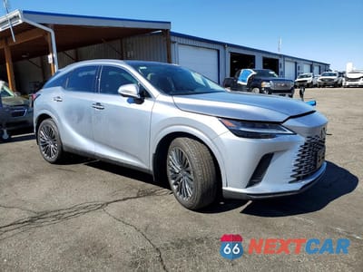 Czwarte zdjęcie samochodu z boku: 2026 LEXUS RX 450H+ LUXURY VIN:JTJCJMGA5T2038409 - miniatura