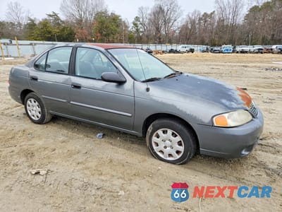 Czwarte zdjęcie samochodu z boku: 2001 NISSAN SENTRA XE VIN:3N1CB51D11L454920 - miniatura