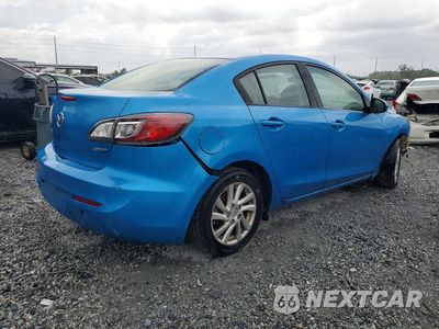 Trzecie zdjęcie samochodu z tyłu: 2012 MAZDA 3 I VIN:JM1BL1V7XC1617528 - miniatura