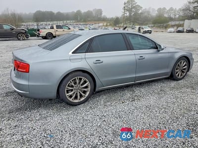 Trzecie zdjęcie samochodu z tyłu: 2012 AUDI A8 L QUATTRO VIN:WAURVAFD1CN024563 - miniatura