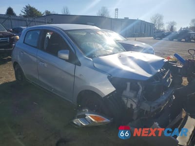 Czwarte zdjęcie samochodu z boku: 2022 MITSUBISHI MIRAGE ES VIN:ML32AUHJ8NH001905 - miniatura