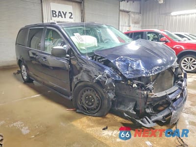 Czwarte zdjęcie samochodu z boku: 2010 DODGE GRAND CARAVAN SE VIN:2D4RN4DE2AR143841 - miniatura