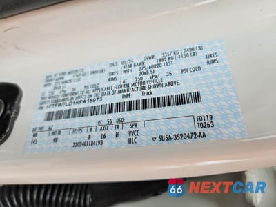 Zdjęcie 12 z 12 samochodu: 2024 FORD F150 PLATINUM VIN:1FTFW7LD1RFA15973 - miniatura