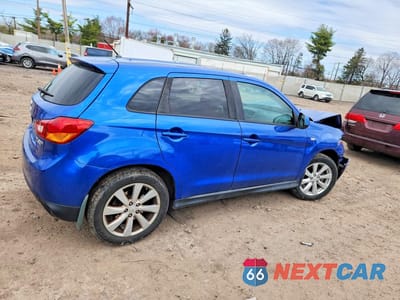 Trzecie zdjęcie samochodu z tyłu: 2015 MITSUBISHI OUTLANDER SPORT ES VIN:4A4AP3AU3FE058353 - miniatura