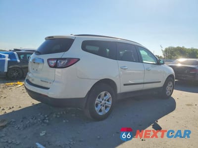 Trzecie zdjęcie samochodu z tyłu: 2015 CHEVROLET TRAVERSE LS VIN:1GNKRFED7FJ248933 - miniatura