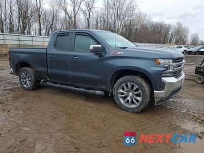 Czwarte zdjęcie samochodu z boku: 2021 CHEVROLET SILVERADO K1500 LT VIN:1GCRYDED3MZ295017 - miniatura