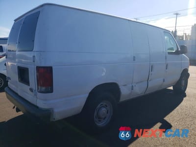 Trzecie zdjęcie samochodu z tyłu: 2005 FORD E150 DELIVERY VAN VIN:1FTRE14W65HB31083 - miniatura