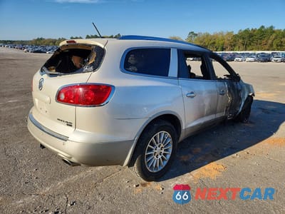 Trzecie zdjęcie samochodu z tyłu: 2010 BUICK ENCLAVE CXL VIN:5GALRBED5AJ215378 - miniatura