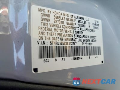 Zdjęcie 13 z 13 samochodu: 2003 HONDA ODYSSEY LX VIN:5FNRL18563B112747 - miniatura