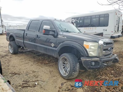 Czwarte zdjęcie samochodu z boku: 2011 FORD F350 SUPER DUTY VIN:1FT8W3BT6BEB30297 - miniatura