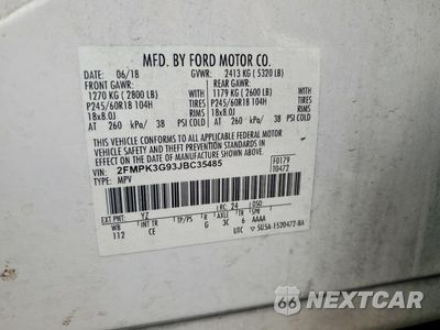 Zdjęcie 13 z 13 samochodu: 2018 FORD EDGE SE VIN:2FMPK3G93JBC35485 - miniatura