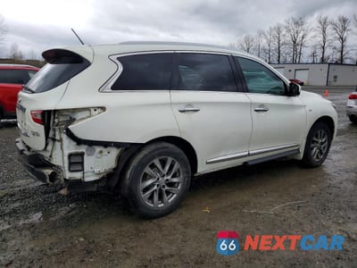 Trzecie zdjęcie samochodu z tyłu: 2014 INFINITI QX60 BASE VIN:5N1AL0MM1EC545506 - miniatura