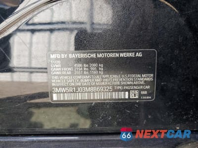 Zdjęcie 12 z 12 samochodu: 2021 BMW 330I VIN:3MW5R1J03M8B69325 - miniatura