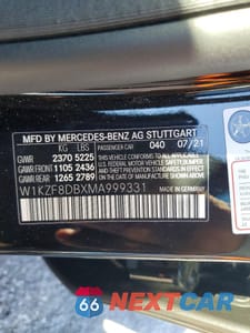Zdjęcie 13 z 13 samochodu: 2021 MERCEDES-BENZ E 350 VIN:W1KZF8DBXMA999331 - miniatura