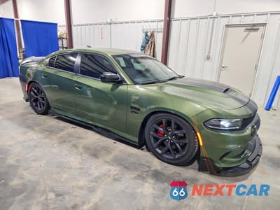Czwarte zdjęcie samochodu z boku: 2023 DODGE CHARGER R VIN:2C3CDXCT2PH703612 - miniatura