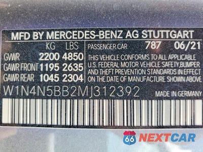 Zdjęcie 13 z 13 samochodu: 2021 MERCEDES-BENZ GLA 35 AMG VIN:W1N4N5BB2MJ312392 - miniatura