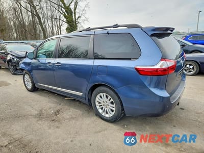 Drugie zdjęcie samochodu z przodu: 2017 TOYOTA SIENNA XLE 8-PASSENGER VIN:5TDYZ3DC5HS887277 - miniatura