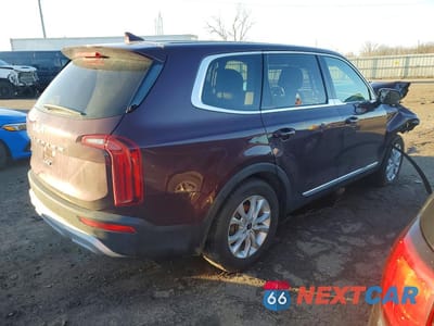 Trzecie zdjęcie samochodu z tyłu: 2022 KIA TELLURIDE LX VIN:5XYP2DHC3NG238523 - miniatura