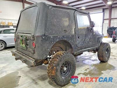 Trzecie zdjęcie samochodu z tyłu: 1998 JEEP WRANGLER / TJ SE VIN:1J4FY29P9WP710149 - miniatura