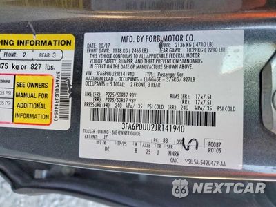 Zdjęcie 12 z 12 samochodu: 2018 FORD FUSION S HYBRID VIN:3FA6P0UU2JR141940 - miniatura