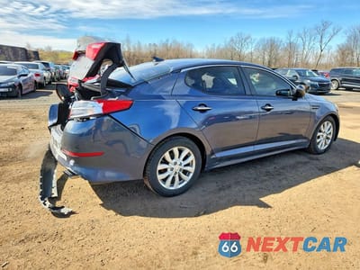 Trzecie zdjęcie samochodu z tyłu: 2015 KIA OPTIMA EX VIN:5XXGN4A75FG408651 - miniatura