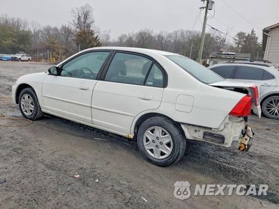 Drugie zdjęcie samochodu z przodu: 2003 HONDA CIVIC LX VIN:2HGES16533H544504 - miniatura