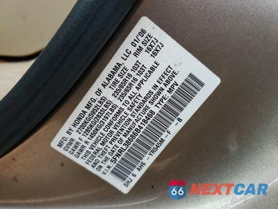Zdjęcie 13 z 13 samochodu: 2006 HONDA ODYSSEY EXL VIN:5FNRL38686B418468 - miniatura