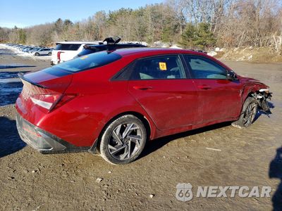Trzecie zdjęcie samochodu z tyłu: 2025 HYUNDAI ELANTRA SEL SPORT VIN:KMHLM4DGXSU973247 - miniatura